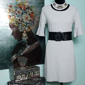 Tahari Classic Bell Sleeve Dress